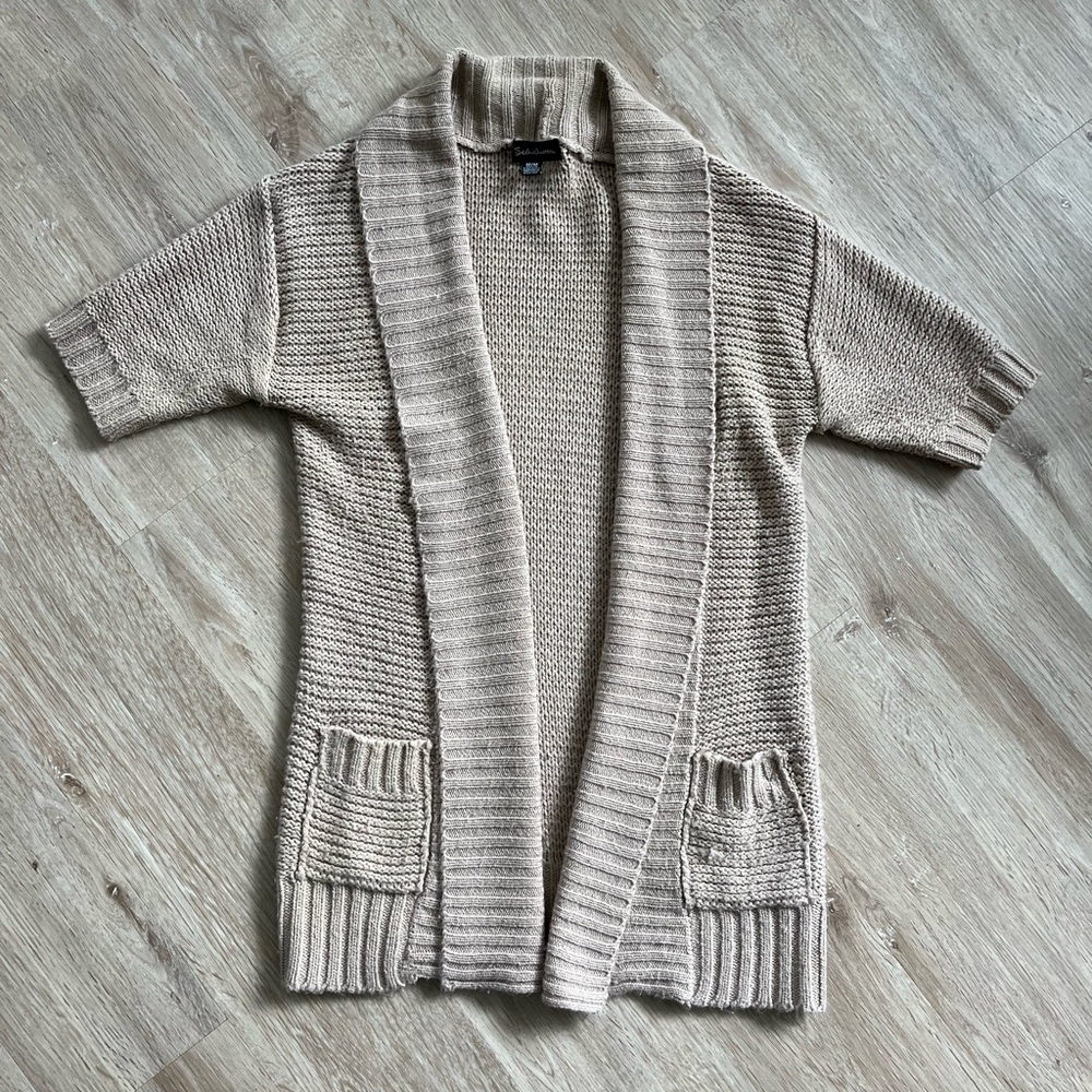 Seduction short sleeve cardigan